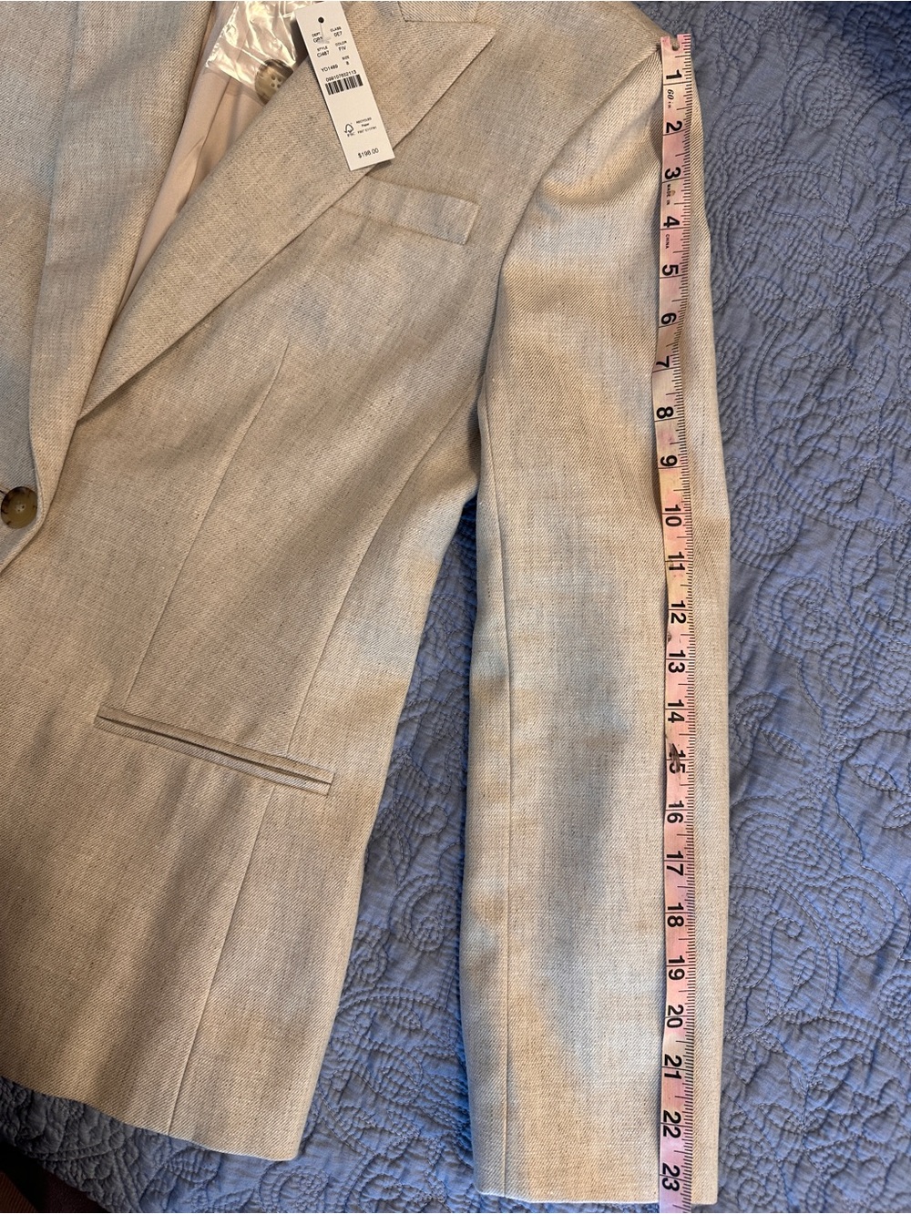 J. Crew Alexandra blazer in stretch linen blend - Picture 14 of 15